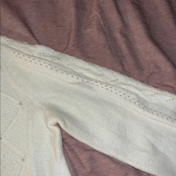 Talbots Pearl Embellished Sweater Plus Size New With Tags - Picture 6 of 10